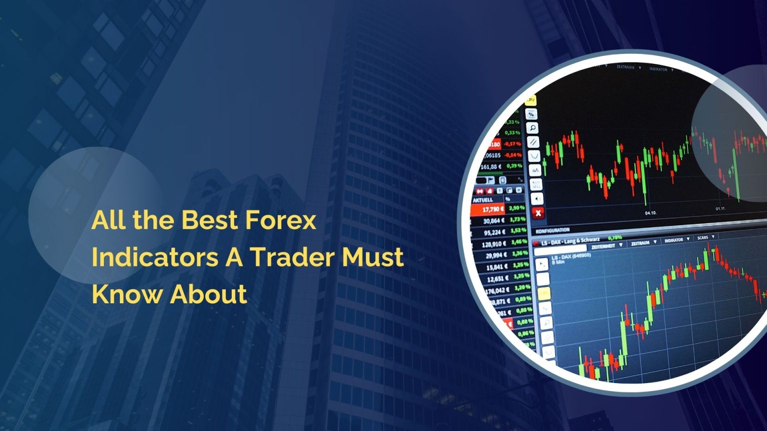 All the Best Forex Indicators A Trader Must Know About