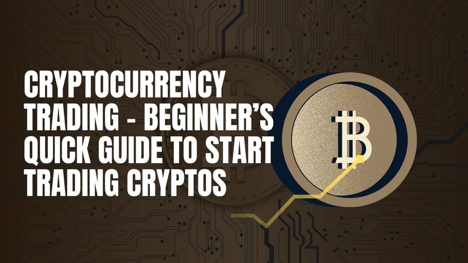 Cryptocurrency Trading - Beginner’s Quick Guide to Start Trading Cryptos